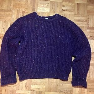 Vintage Alan Michaels Wool Cable Knit Pullover Sweater Ireland XL UNISEX #228